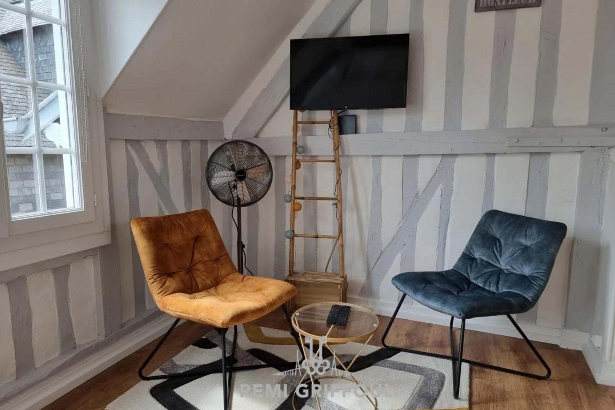 La Capucine Lovely Studio City Center Honfleur Exterior photo