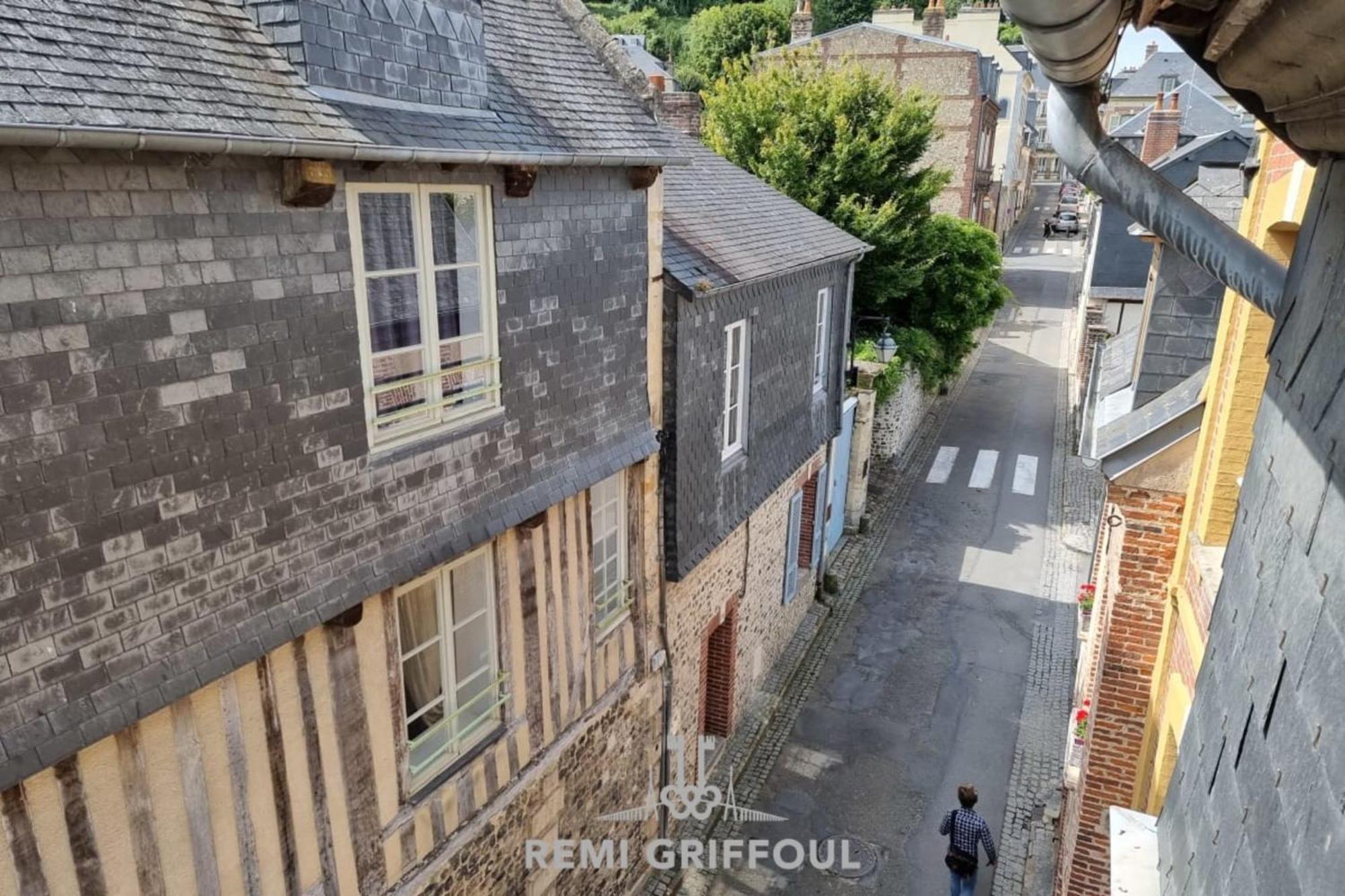 La Capucine Lovely Studio City Center Honfleur Exterior photo